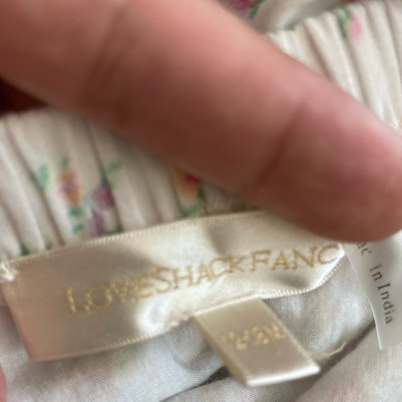 LoveShackFancy Floral Ruffle Baby Romper - Picture 2 of 2